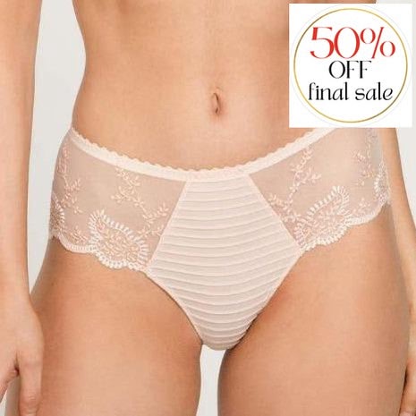 Louisa Bracq Elise Shorty 419-40-Panties-Louisa Bracq-Nude Rose-XXSmall-Anna Bella Fine Lingerie, Reveal Your Most Gorgeous Self!