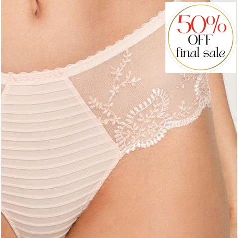 Louisa Bracq Elise Shorty 419-40-Panties-Louisa Bracq-Nude Rose-XXSmall-Anna Bella Fine Lingerie, Reveal Your Most Gorgeous Self!