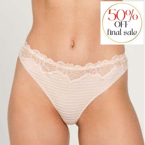 Louisa Bracq Elise Tanga 419-60-Panties-Louisa Bracq-Nude Rose-XXSmall-Anna Bella Fine Lingerie, Reveal Your Most Gorgeous Self!