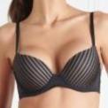 Maison Close Bande A Part Push Up Bra 608541-Anna Bella Fine Lingerie-Black-34-B