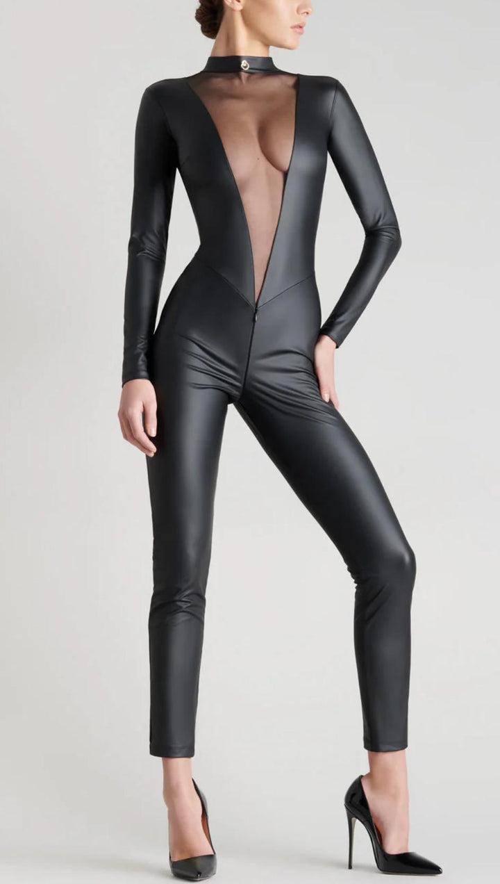 Maison Close Chambre Noire Catsuit 561449-Seduction-Maison Close-Black-Small-Anna Bella Fine Lingerie, Reveal Your Most Gorgeous Self!