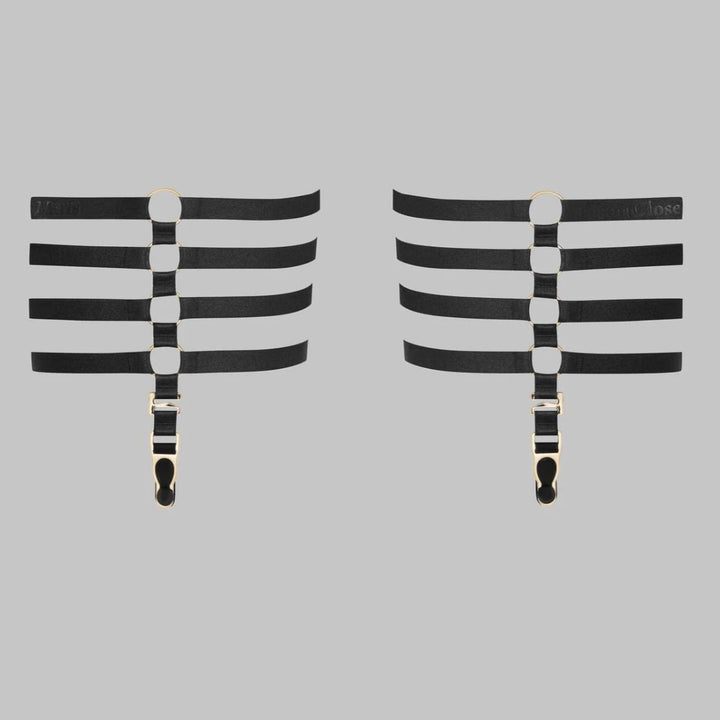 Maison Close Chambre Noire Garters 562366-Seductive Accessories-Maison Close-Anna Bella Fine Lingerie, Reveal Your Most Gorgeous Self!