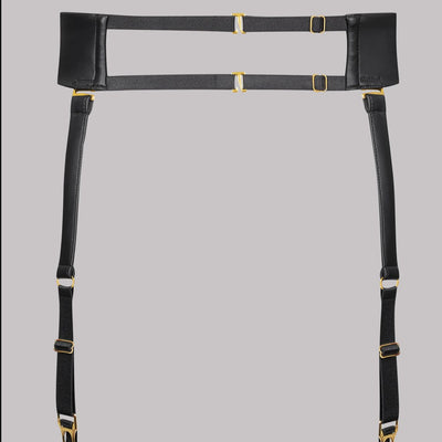 Maison Close Chambre Noire Limited Edition Belt with Removable Suspenders 608609-Garter Belt-Maison Close-Black-Small/Medium-Anna Bella Fine Lingerie, Reveal Your Most Gorgeous Self!