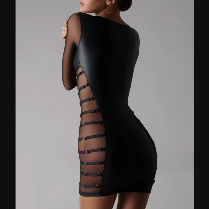Maison Close Chambre Noire Private Dress 561454-Seduction-Maison Close-Black-Small-Anna Bella Fine Lingerie, Reveal Your Most Gorgeous Self!