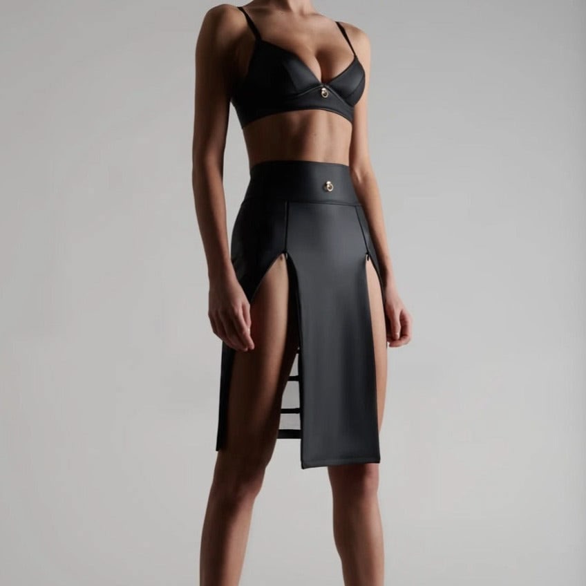 Maison Close Chambre Noire Privee Skirt 561434-Seduction-Maison Close-Black-Medium-Anna Bella Fine Lingerie, Reveal Your Most Gorgeous Self!