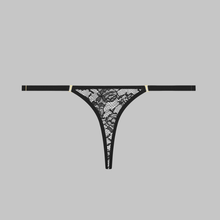 Maison Close Flashback Mini Thong 562504 in Black-Panties-Maison Close-Black-XSmall-Anna Bella Fine Lingerie, Reveal Your Most Gorgeous Self!