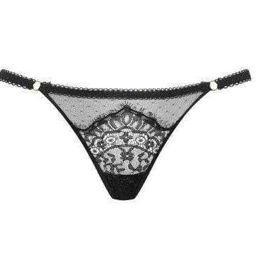 Maison Close Inspiration Divine Thong 608383-Panties-Maison Close-Black-XSmall-Anna Bella Fine Lingerie, Reveal Your Most Gorgeous Self!