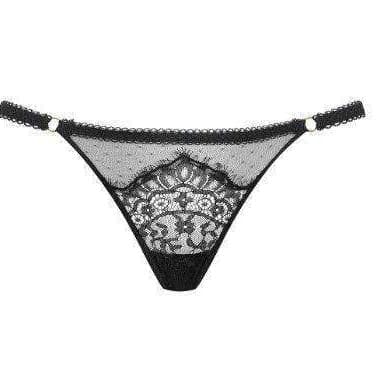 Maison Close Inspiration Divine Thong 608383-Anna Bella Fine Lingerie-Black-Small-