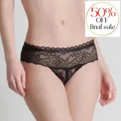 Maison Close Openable Tanga 608303-Anna Bella Fine Lingerie-Black-Small/Medium-