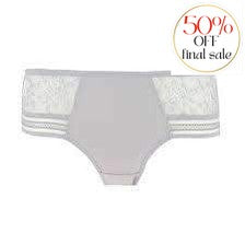 Maison Lejaby Fiorella Shorty Brief G51969-Anna Bella Fine Lingerie-Pearl Grey-Small-