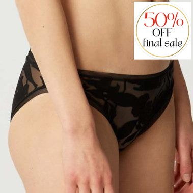 Maison Lejaby Venus Brief 19563-Anna Bella Fine Lingerie-Black-XSmall-