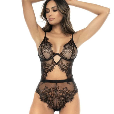 Mapale Nairobi Bodysuit 8854-Anna Bella Fine Lingerie-Black-Small-