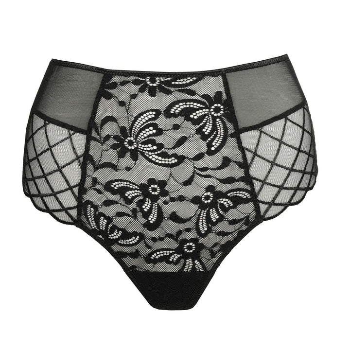 Marie Jo Aven Luxury Thong 0602911-Panties-Marie Jo-Black-Small-Anna Bella Fine Lingerie, Reveal Your Most Gorgeous Self!