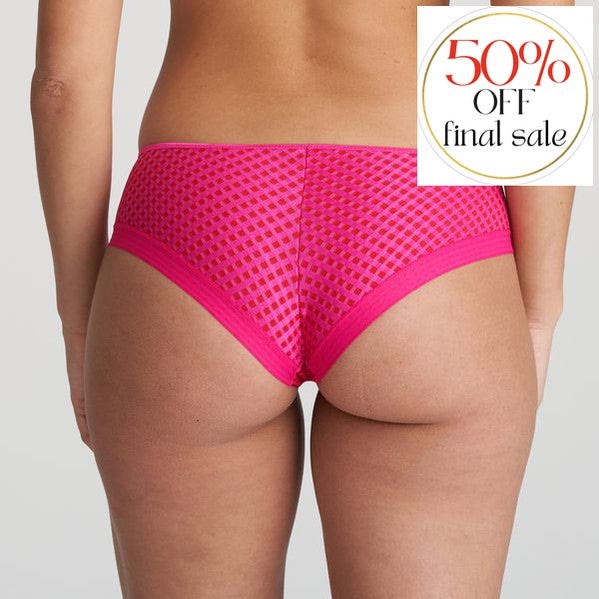 Marie Jo Avero Hotpants in Electric Pink 0500415-Panties-Marie Jo-Electric Pink-XSmall-Anna Bella Fine Lingerie, Reveal Your Most Gorgeous Self!
