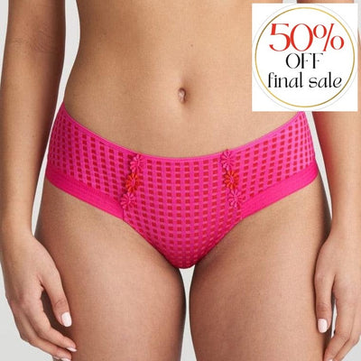 Marie Jo Avero Hotpants in Electric Pink 0500415-Panties-Marie Jo-Electric Pink-XSmall-Anna Bella Fine Lingerie, Reveal Your Most Gorgeous Self!