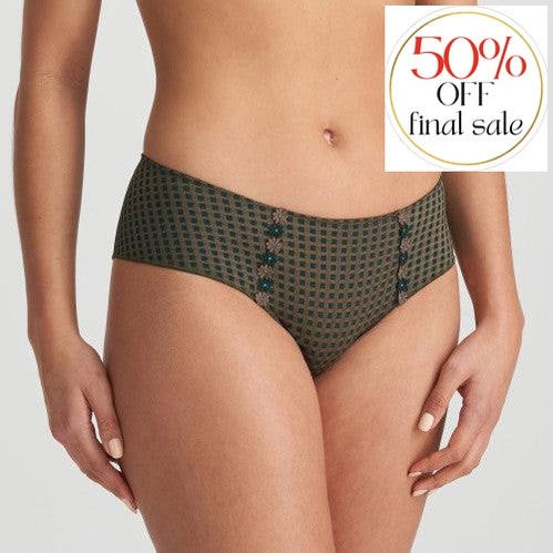 Marie Jo Avero Hotpants in Tiny Jade 0500415-Panties-Marie Jo-Tiny Jade-XSmall-Anna Bella Fine Lingerie, Reveal Your Most Gorgeous Self!