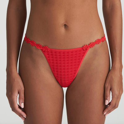 Marie Jo Avero Mini Thong in Scarlet 0600413-Panties-Marie Jo-Scarlet-Small-Anna Bella Fine Lingerie, Reveal Your Most Gorgeous Self!