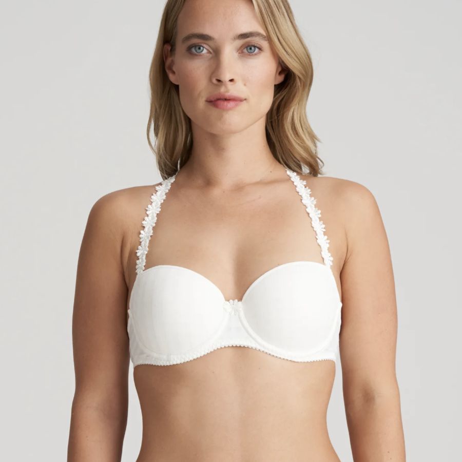 Marie Jo Avero Padded Balcony Bra in Natural 0100419-Bras-Marie Jo-Natural-34-E-Anna Bella Fine Lingerie, Reveal Your Most Gorgeous Self!