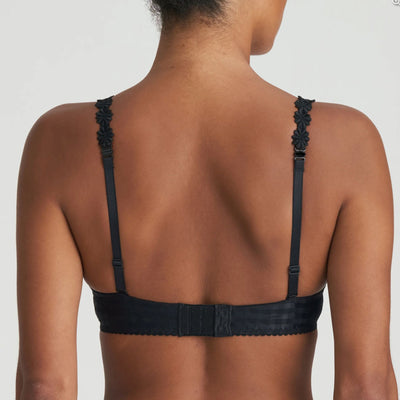 Marie Jo Avero Padded Heart Shaped Bra in Black 0200416-Anna Bella Fine Lingerie-Black-32-B