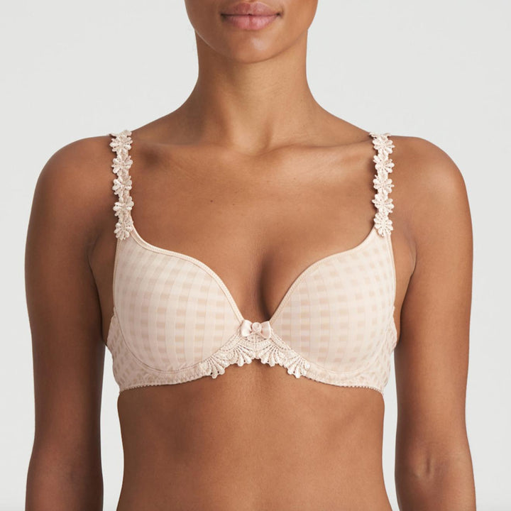 Marie Jo Avero Padded Heartshape Bra 0100416 in Caffe Latte-Bras-Marie Jo-Caffe&