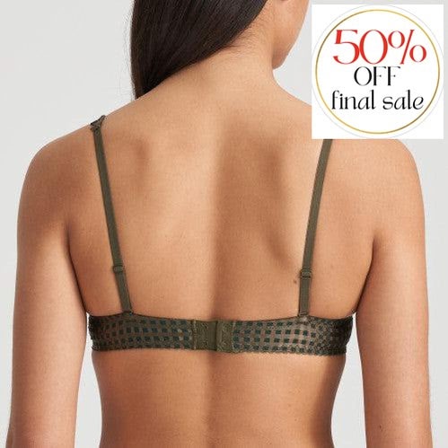 Marie Jo Avero Pre-Formed Balcony Bra in Tiny Jade 0100419-Bras-Marie Jo-Tiny Jade-32-D-Anna Bella Fine Lingerie, Reveal Your Most Gorgeous Self!