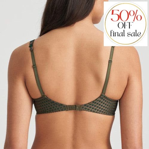Marie Jo Avero Push-Up Bra in Tiny Jade 0200417-Bras-Marie Jo-Tiny Jade-32-B-Anna Bella Fine Lingerie, Reveal Your Most Gorgeous Self!