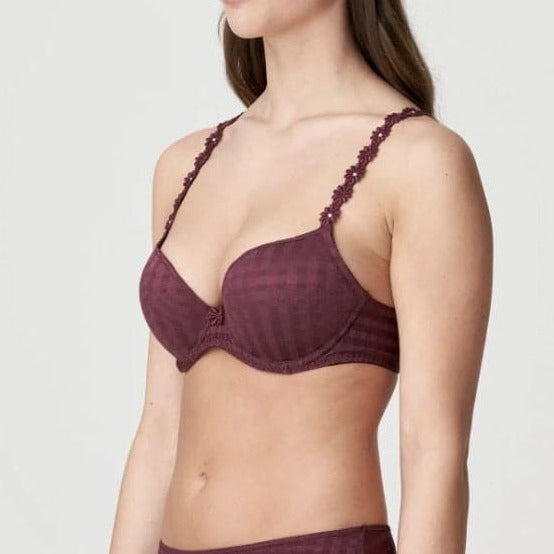 Marie Jo Avero Push up Avero in Wine 0200417-Anna Bella Fine Lingerie-Wine-34-A