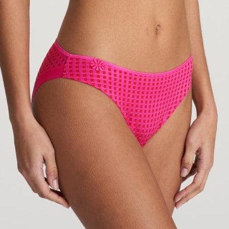 Marie Jo Avero Rio Brief in Electric Pink 0500410-Panties-Marie Jo-Electric Pink-Small-Anna Bella Fine Lingerie, Reveal Your Most Gorgeous Self!