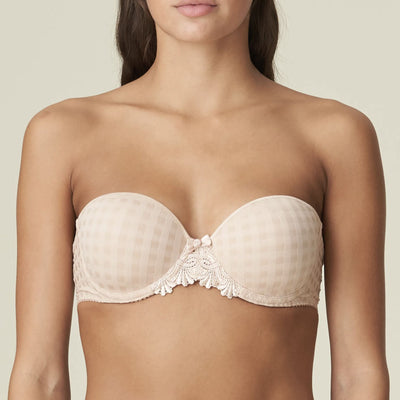 Marie Jo Avero Strapless Bra in Cafe' au Lait 0200413-Anna Bella Fine Lingerie-Cafe' au Lait-34-D