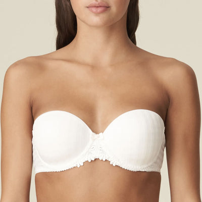 Marie Jo Avero Strapless Bra in Natural 0200413-Strapless Bras-Marie Jo-Natural-32-E-Anna Bella Fine Lingerie, Reveal Your Most Gorgeous Self!