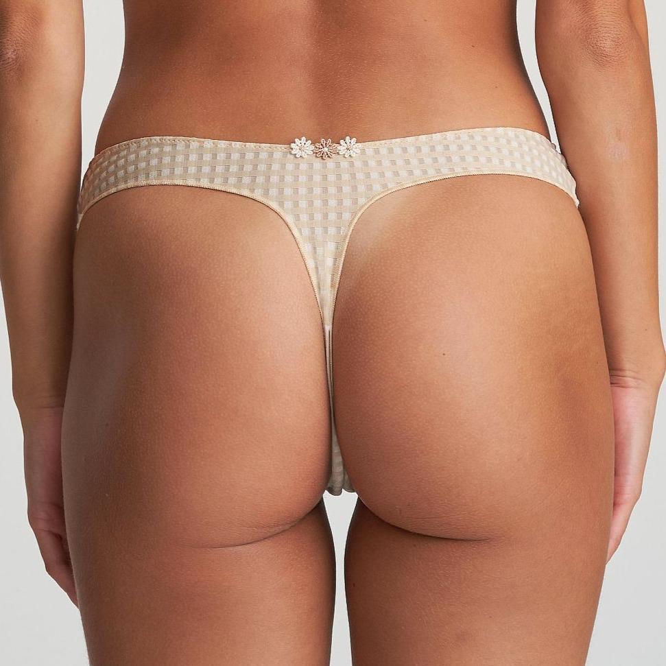 Marie Jo Avero Thong 0600410-Panties-Marie Jo-Cafe Latte-Small-Anna Bella Fine Lingerie, Reveal Your Most Gorgeous Self!