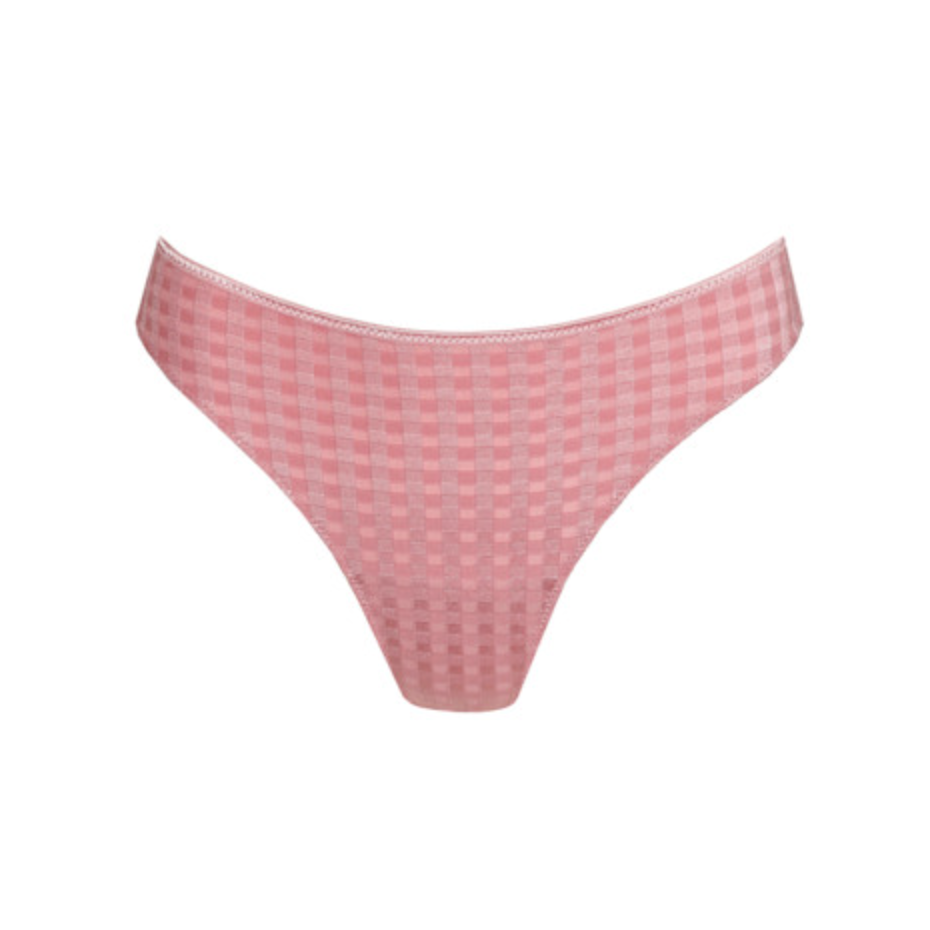 Marie Jo Avero Thong in Ballet Pink 0600410-Panties-Marie Jo-Ballet Pink-Small-Anna Bella Fine Lingerie, Reveal Your Most Gorgeous Self!