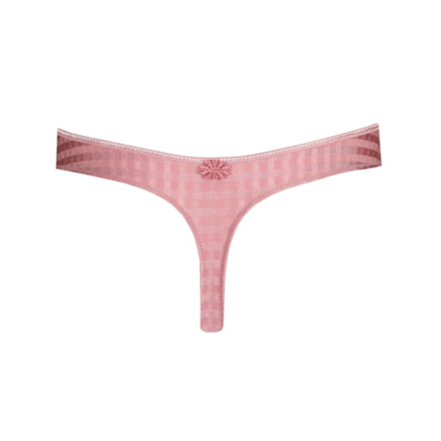 Marie Jo Avero Thong in Ballet Pink 0600410-Panties-Marie Jo-Ballet Pink-Small-Anna Bella Fine Lingerie, Reveal Your Most Gorgeous Self!