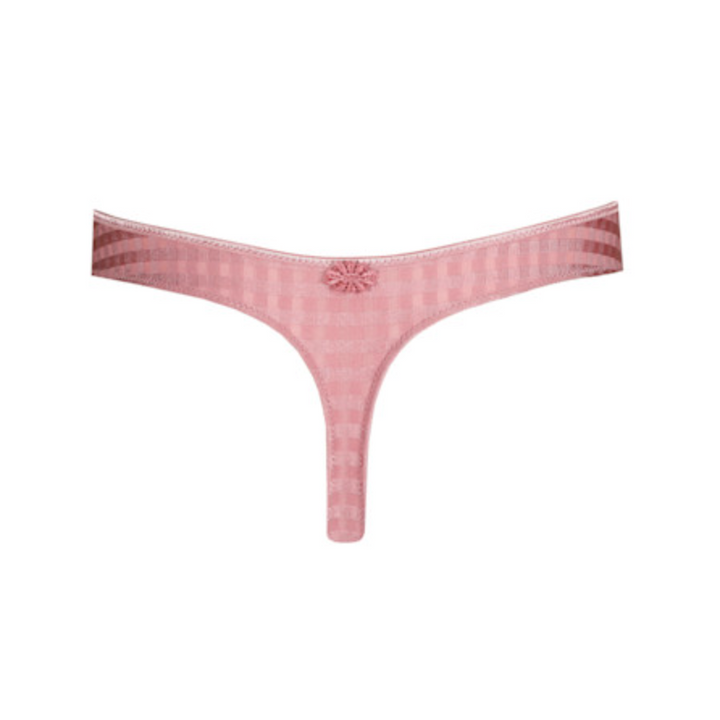 Marie Jo Avero Thong in Ballet Pink 0600410-Panties-Marie Jo-Ballet Pink-Small-Anna Bella Fine Lingerie, Reveal Your Most Gorgeous Self!