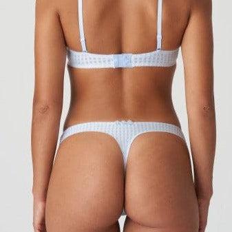 Marie Jo Avero Thong in Tiny Vichy 0600410-Anna Bella Fine Lingerie-Tiny Vichy-XSmall-