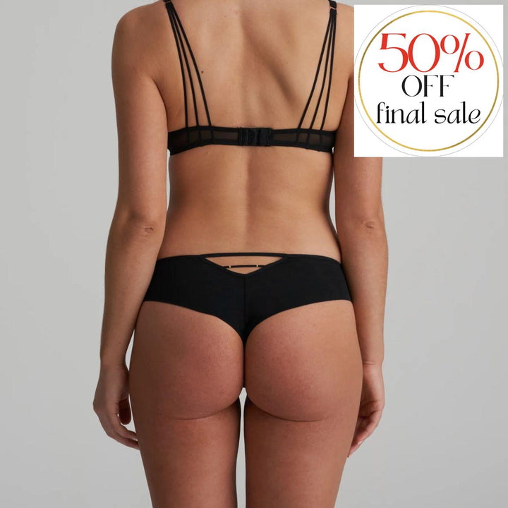 Marie Jo Colima Thong 0602850 in Black-Panties-Marie Jo-Black-XSmall-Anna Bella Fine Lingerie, Reveal Your Most Gorgeous Self!