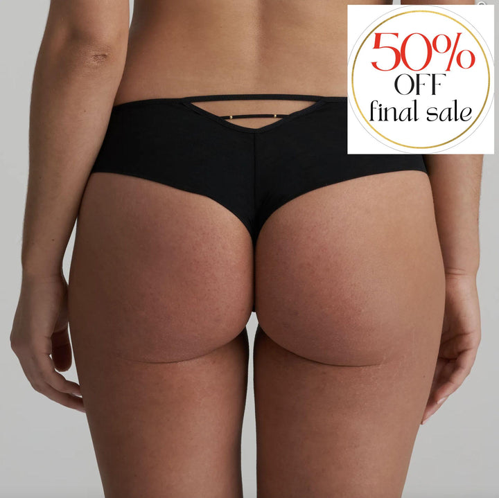Marie Jo Colima Thong 0602850 in Black-Panties-Marie Jo-Black-XSmall-Anna Bella Fine Lingerie, Reveal Your Most Gorgeous Self!