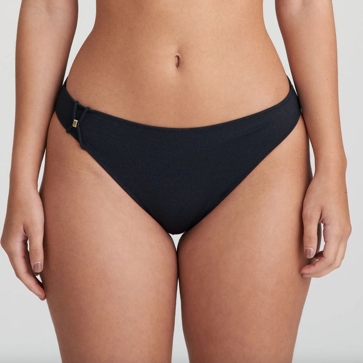 Marie Jo Dahu Rio Bikini Briefs 1006750 in Black-Swimwear-Marie Jo-Black-XSmall-Anna Bella Fine Lingerie, Reveal Your Most Gorgeous Self!