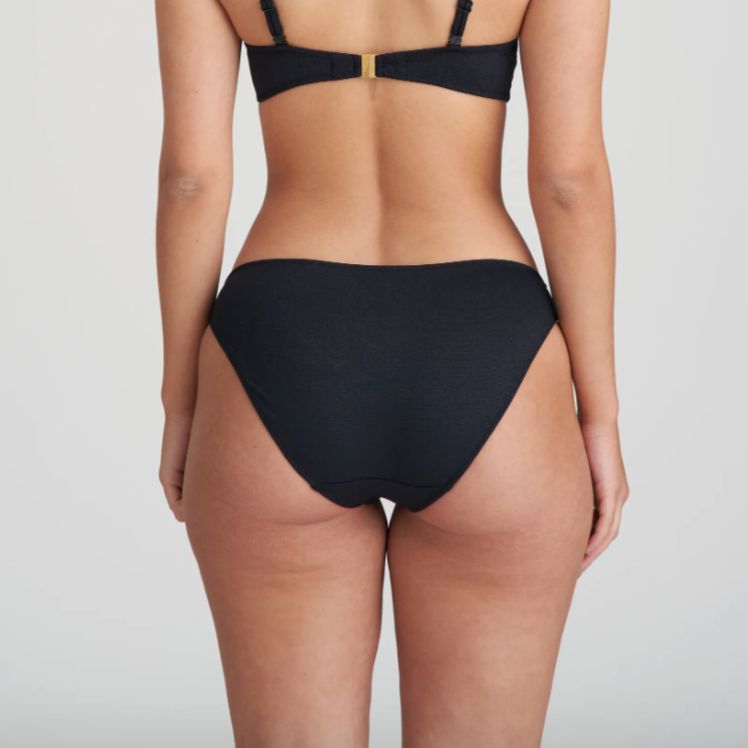 Marie Jo Dahu Rio Bikini Briefs 1006750 in Black-Swimwear-Marie Jo-Black-XSmall-Anna Bella Fine Lingerie, Reveal Your Most Gorgeous Self!