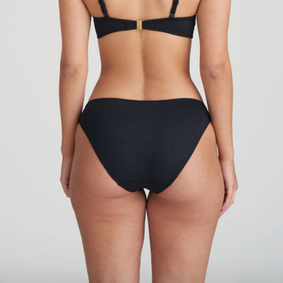 Marie Jo Dahu Rio Bikini Briefs 1006750 in Black-Swimwear-Marie Jo-Black-XSmall-Anna Bella Fine Lingerie, Reveal Your Most Gorgeous Self!