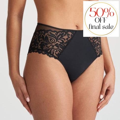 Marie Jo Elis Full Briefs in Black 0502501-Panties-Marie Jo-Black-Small-Anna Bella Fine Lingerie, Reveal Your Most Gorgeous Self!