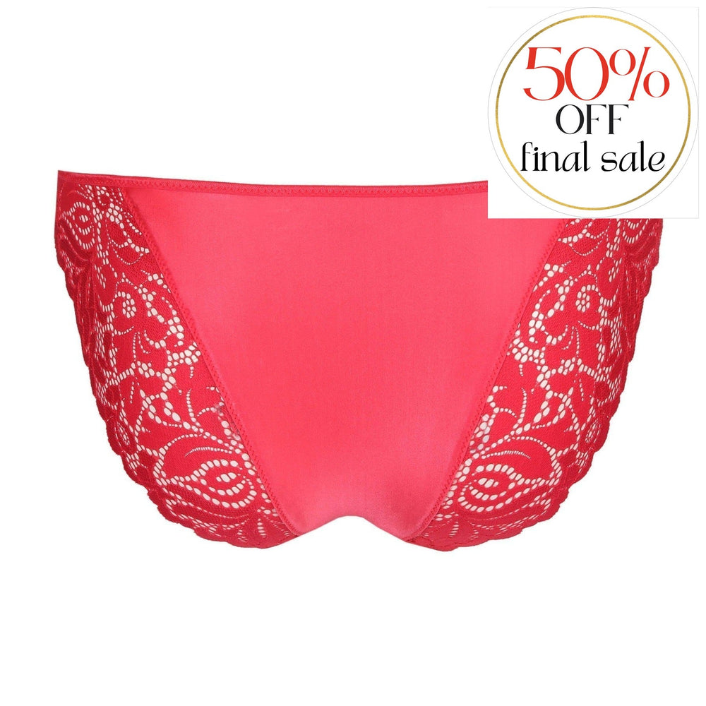 Marie Jo Elis Rio Brief in Spicy Berry 0502500-Panties-Marie Jo-Spicy Berry-XSmall-Anna Bella Fine Lingerie, Reveal Your Most Gorgeous Self!