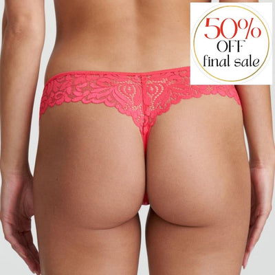 Marie Jo Elis Thong in Spicy Berry 0602500-Anna Bella Fine Lingerie-Spicy Berry-XSmall-
