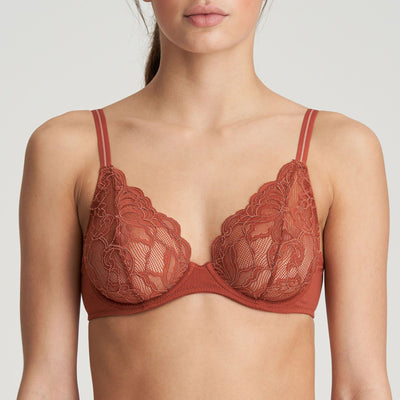 Marie Jo Helmut Full Cup Wire Bra 0121990-Anna Bella Fine Lingerie-Cinnamon-32-B