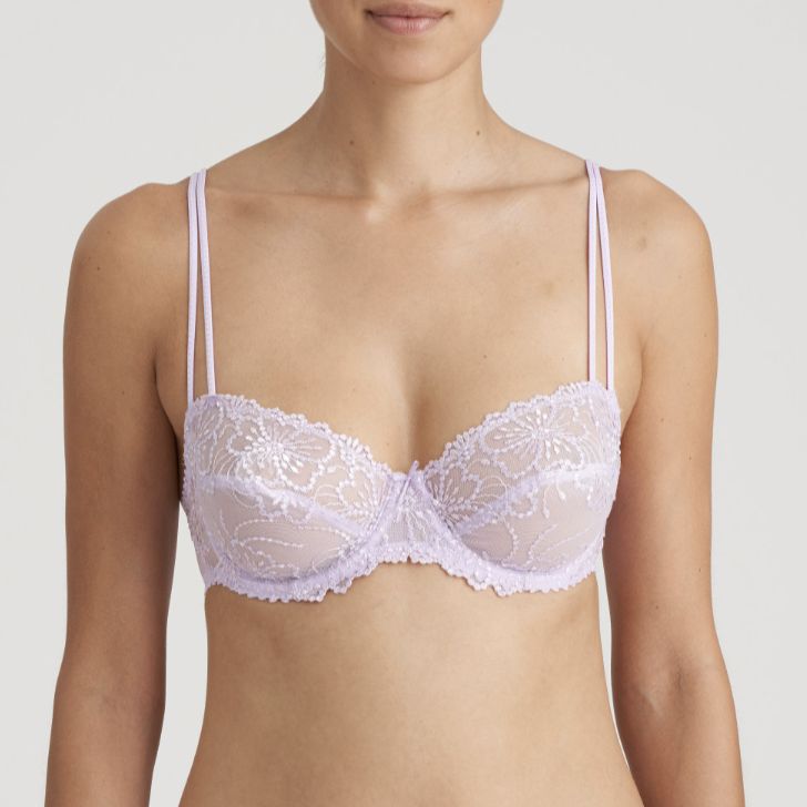 Marie Jo Jane Balcony Bra in Pastel Lavender 0101332PTL-Bras-Marie Jo-Pastel Lavender-32-C-Anna Bella Fine Lingerie, Reveal Your Most Gorgeous Self!