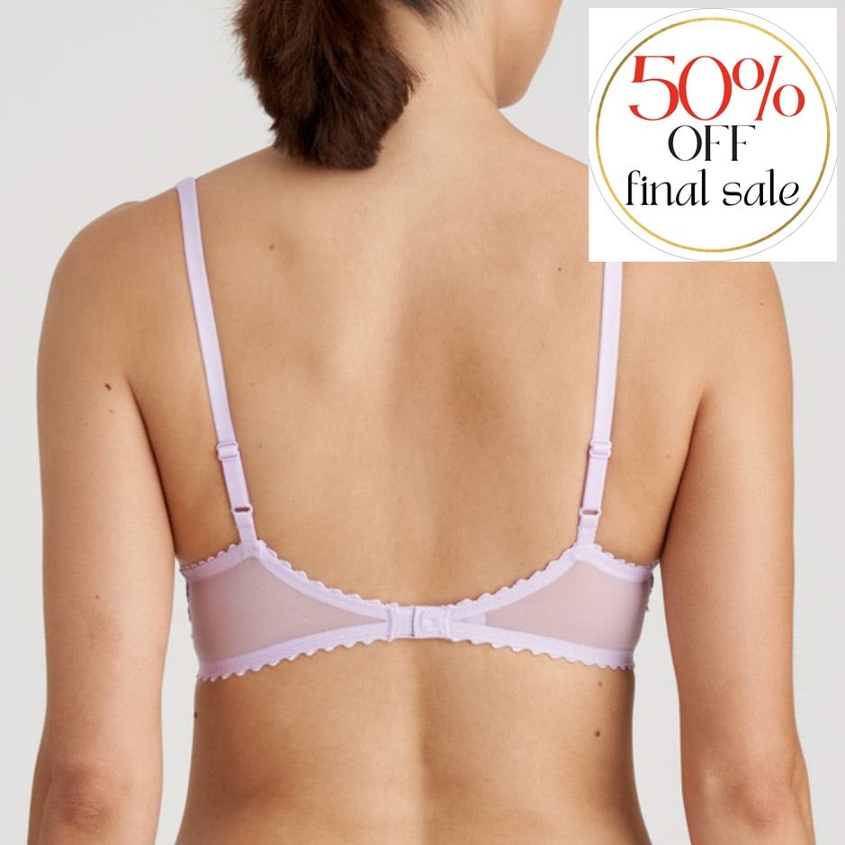 Marie Jo Jane Padded Balcony Bra in Pastel Lavender 0101339PTL-Bras-Marie Jo-Pastel Lavender-32-C-Anna Bella Fine Lingerie, Reveal Your Most Gorgeous Self!