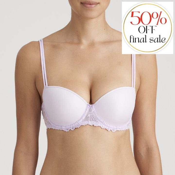 Marie Jo Jane Padded Balcony Bra in Pastel Lavender 0101339PTL-Bras-Marie Jo-Pastel Lavender-32-C-Anna Bella Fine Lingerie, Reveal Your Most Gorgeous Self!