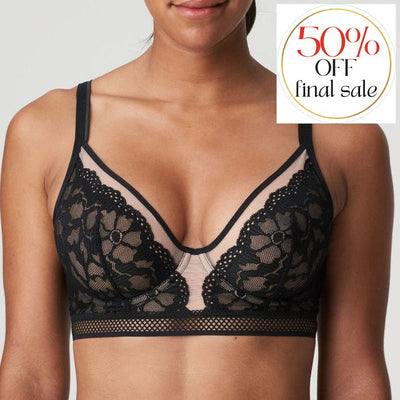 Marie Jo L'Adventure Suto Longline Bra 0122180-Anna Bella Fine Lingerie-Black-32-B