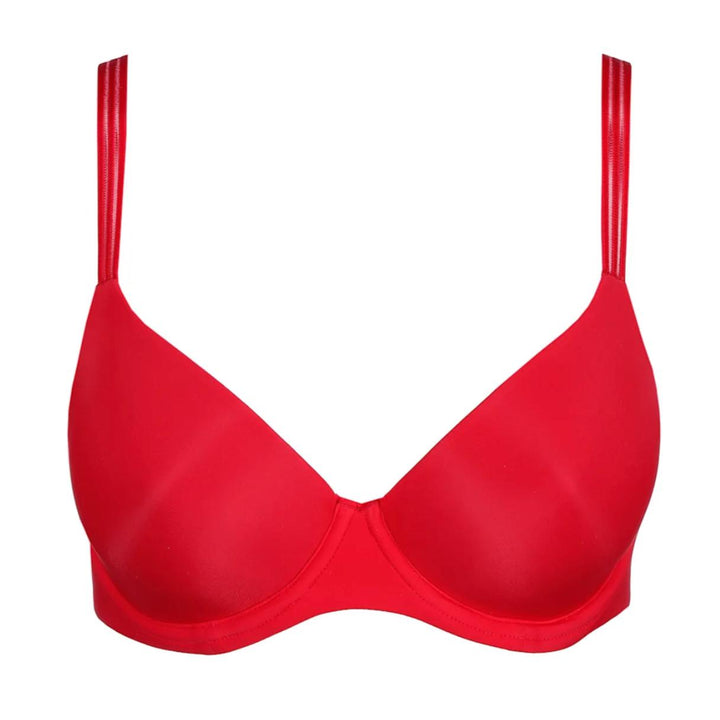 Marie Jo Louie Full Cup Bra 0122096 in True Red-Bras-Marie Jo-True Red-32-D-Anna Bella Fine Lingerie, Reveal Your Most Gorgeous Self!