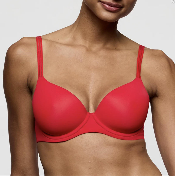 Marie Jo Louie Full Cup Bra 0122096 in True Red-Bras-Marie Jo-True Red-32-D-Anna Bella Fine Lingerie, Reveal Your Most Gorgeous Self!